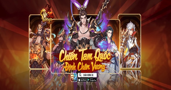 Chân Vương 3Q game nhập vai đấu tướng với nhiều cải tiến sắp ra mắt game thủ Việt chanvuong3q ha thumbjpg