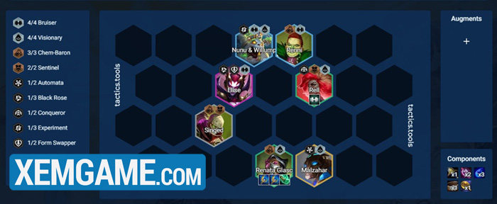 chem-baron-strategy-archangel-re-3 ĐTCL 14.24: Hướng dẫn đội hình Renata Hóa Chủ reroll, khỏe trong bản mới chem baron strategy archangel re 3