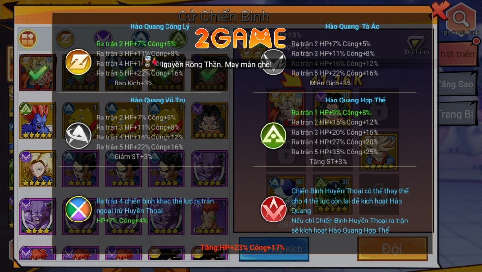 chien-binh-sieu-cap-3 Đội hình 4 phe phái 2-1-1-1 đang cực mạnh trong game Chiến Binh Siêu Cấp