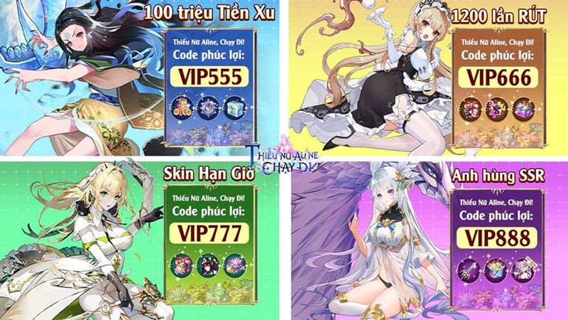 Tổng hợp code game Thiếu Nữ Aline Chạy Đi mới nhất 2024 và cách nhập Tổng hợp code game Thiếu Nữ Aline Chạy Đi mới nhất 2024 và cách nhập