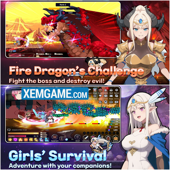 conquest-girl-2 Conquest Girls: AFK Idle RPG – game mobile nhập vai thu thập waifu mới conquest girl 2