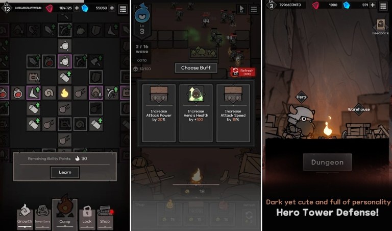 UnderDark: Defense - Game Roguelike RPG độc đáo trên di động đã chính thức ra mắt cpz1yhw