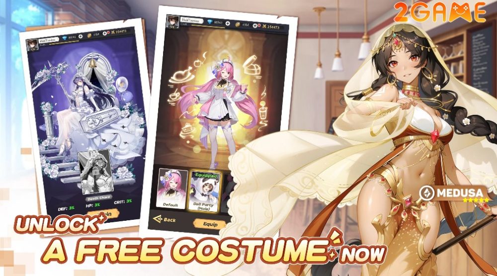 Khám phá hàng trăm bộ trang phục đẹp mắt trong game Culinary Tour: Voyage