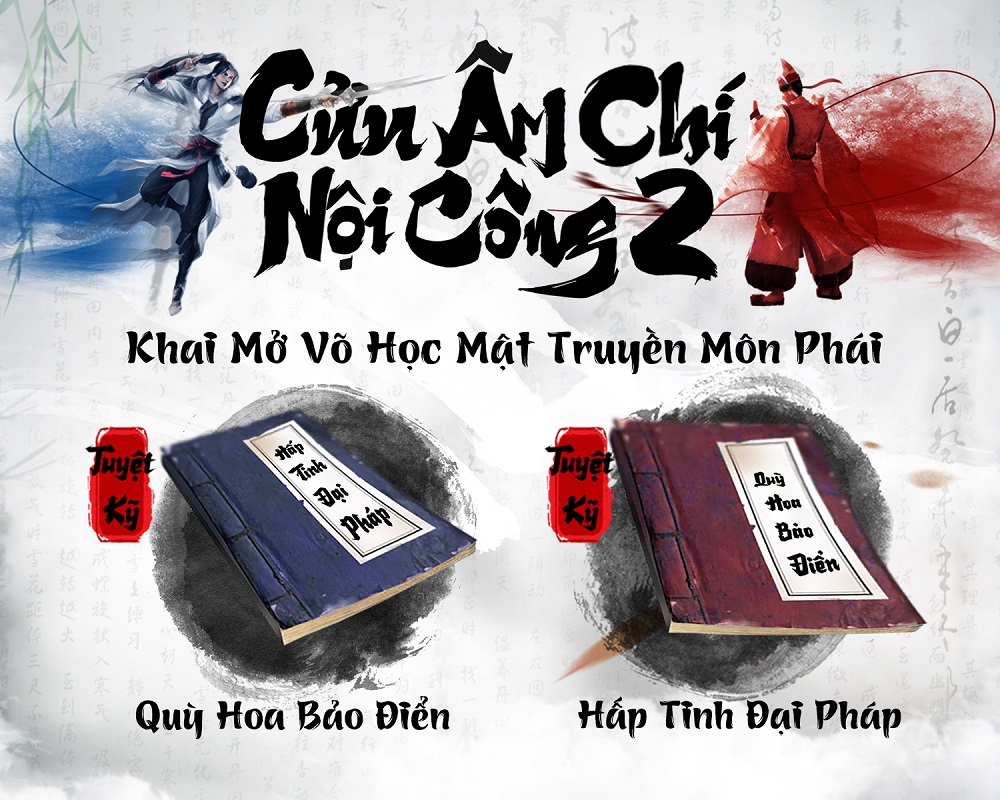 Cửu Âm Chân Kinh khai mở nội công 2 máy chủ mới Quách Tĩnh, đại chiến thập nhất môn phái và lục thế lực cuuamchankinh updatemoi 2