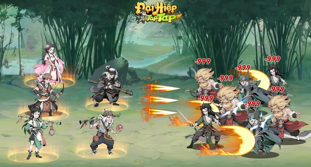 Đại Hiệp Tap Tap x Võ Tòng Đánh Mèo – Combo “Thần Thánh” Làm Bùng Nổ Giang Hồ Trước Giờ G! daihieptaptap sk 6