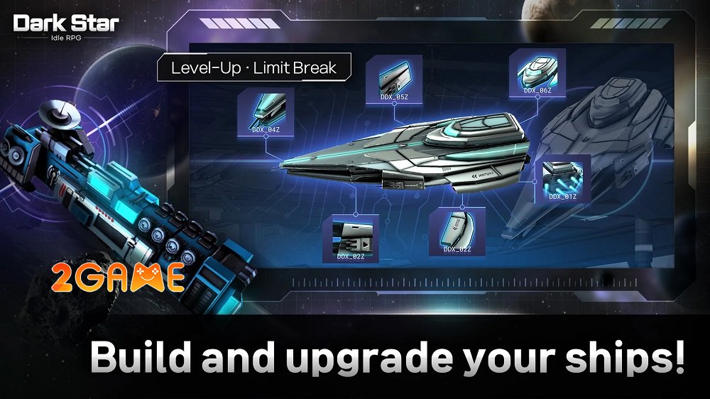 darkstar-idlerpg-1 Darkstar – Game Idle RPG lấy bối cảnh cuộc chiến ngoài không gian darkstar idlerpg 1