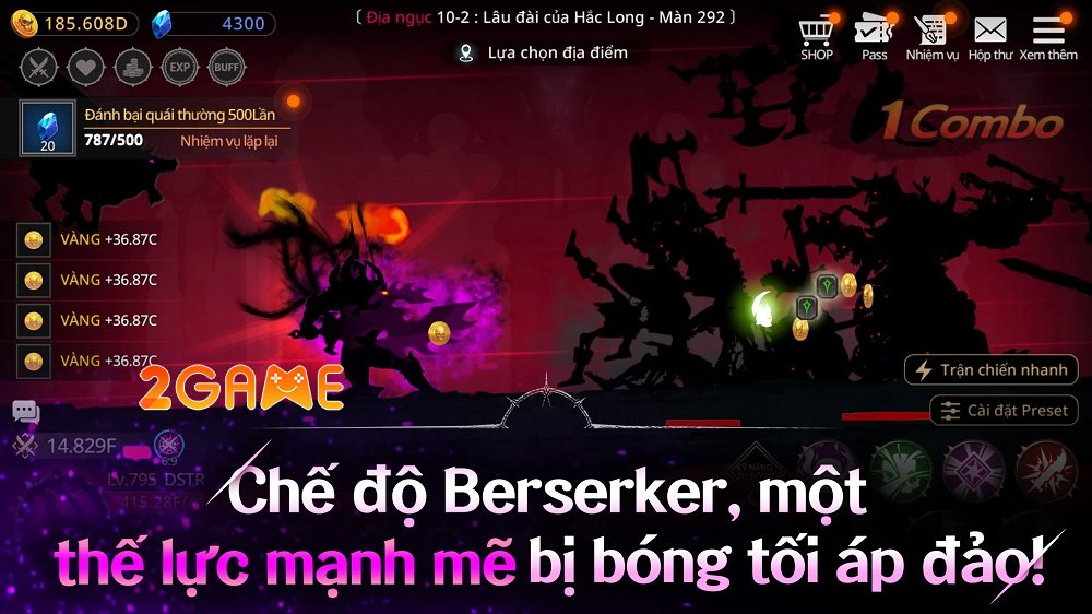 Hắc Kiếm Trỗi Dậy – Game nhập vai hành động nhàn rỗi đáng kinh ngạc darkswordrising 3