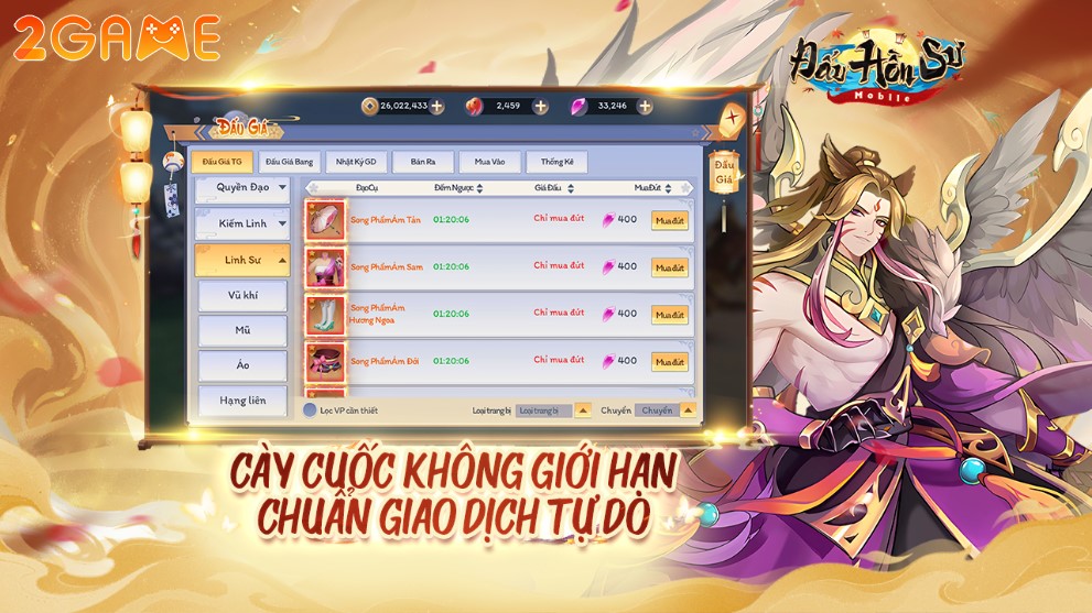 Đấu Hồn Sư – Game MMORPG mới nhất tại Việt Nam sẽ mang đậm yếu tố Nhật Bản? dau hon su 5