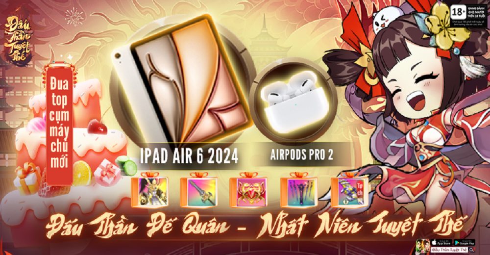 Ăn mừng sinh nhật 1 tuổi ngập trong quà cùng Đấu Thần Tuyệt Thế Vplay dauthantuyetthe sn1tuoi 6