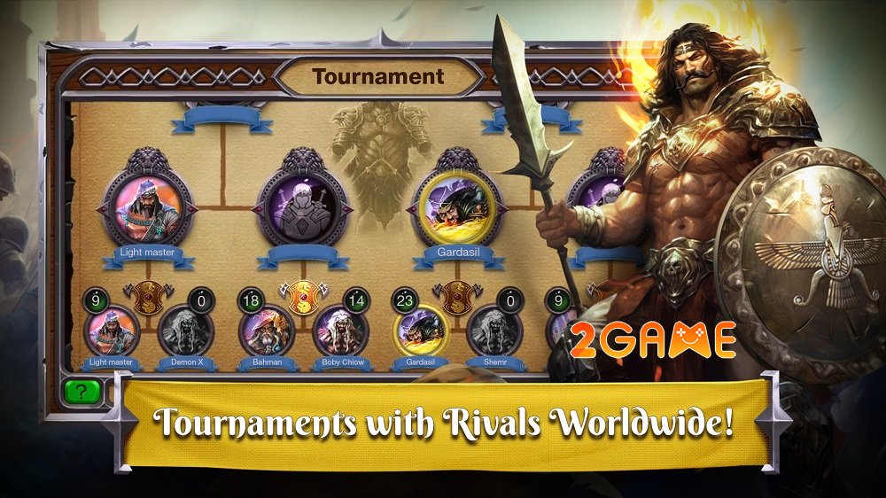 Dawn Of Persia: Card Battle – Cuộc chiến của những anh hùng huyền thoại cổ xưa dawnofpersia 2