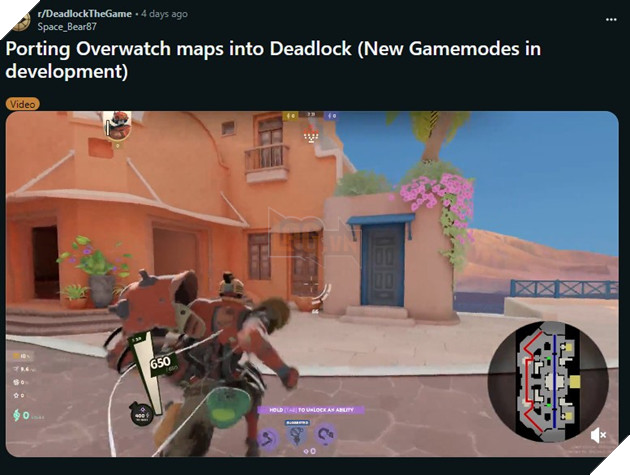 Cac Modder Da Dua Duoc Mot Ban Do Dac Trung Cua Overwatch Vao Trong Deadlock 2 Deadlock