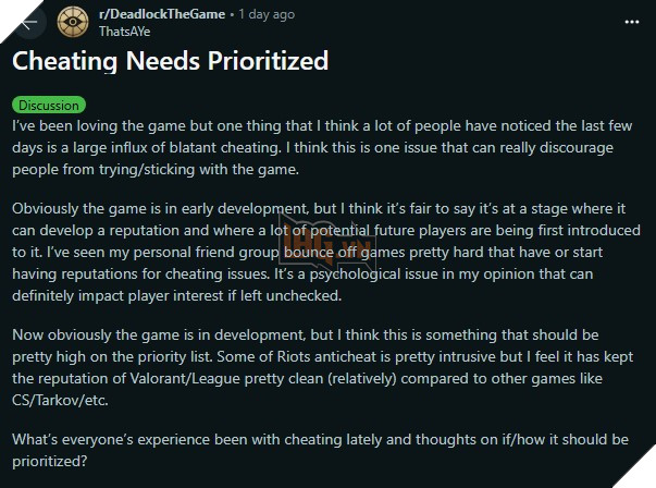 Game Thu Deadlock Muon Valve Nhanh Chong Sua Mot Dieu Duy Nhat Truoc Khi Phat Hanh 2 Deadlock game