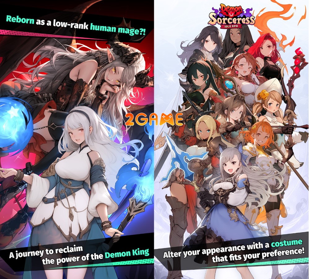 demon-sorceress-idle-rpg-2 Demon Sorceress Idle RPG – Khi Quỷ Vương tái sinh thành pháp sư thực tập demon sorceress idle rpg 2