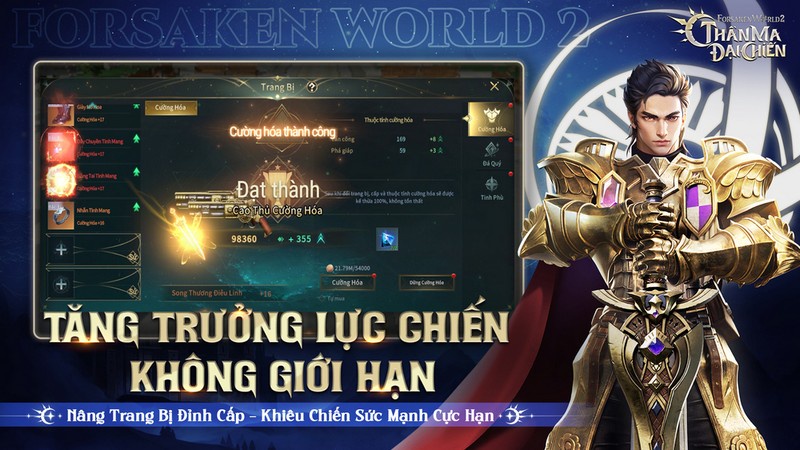 Forsaken World 2: Thần Ma Đại Chiến mở Closed Beta Test, đăng ký ngay để nhận vô số ưu đãi hấp dẫn dhziiia