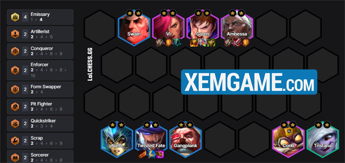 doi-hinh-flex-su-gia-2 ĐTCL: Tìm hiểu đội hình Sứ Giả flex – con bài khó chơi nhưng cực nhiều biến thể doi hinh flex su gia 2