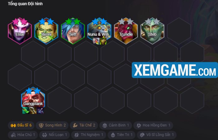 ĐTCL Mùa 13: Đội hình Gangplank Đấu Sĩ, bài toán giải quyết các lõi anh hùng “ế hàng” doi hinh gangplank dau si