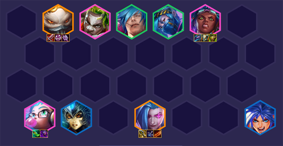 doi-hinh-noi-loan-2 Jinx TFT mùa 13 DTCL: Đội hình và cách lên đồ mạnh nhất doi hinh noi loan 2