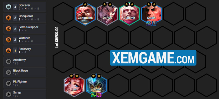 ĐTCL 14.23c: Tìm hiểu bài reroll Swain Nami cực thú vị nhưng không dễ chơi doi hinh swain nami reroll 2