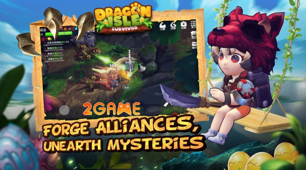 dragon-isle-survivor-2-1 Dragon Isle: Survivor Chiến đấu với những quái thú trên hòn đảo bí ẩn