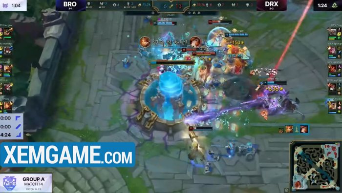 drx-bro-kespa KeSPA Cup 2024: LazyFeel đánh bại Ngài Morgan, DRX vẫn gặp khó vì chỉ số phụ drx bro kespa