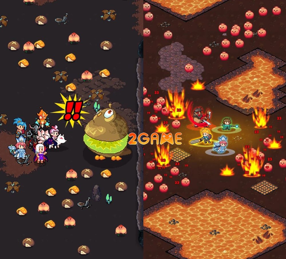 Dungeon Raid Epic RPG – Bắt đầu hành trình càn quét hầm ngục hắc ám dungeon raid epic rpg 2 1