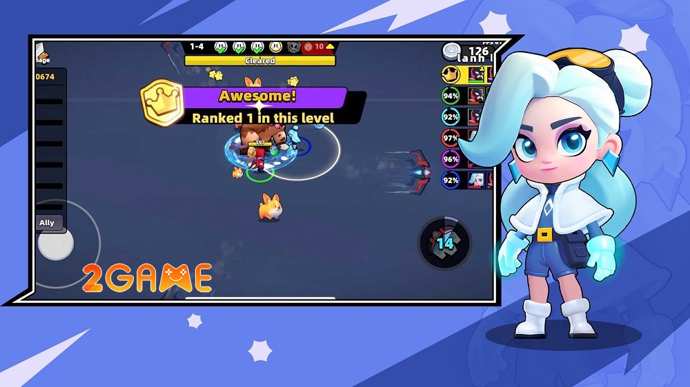 Duo Survivors – Game hành động với những trận chiến sinh tồn kịch tính duosurvivors 2