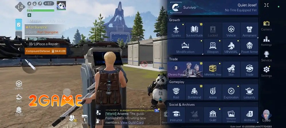 Hồi sinh hành tinh của bạn cùng game hành động sinh tồn Earth: Revival earth revival hd 1