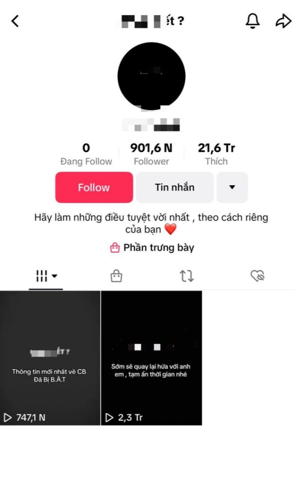 Sau khi lên sóng VTV rồi bay màu, TIkToker này tái xuất đã có hơn 900.000 lượt theo dõi?- Ảnh 2. Sau khi lên sóng VTV rồi bay màu, TIkToker này tái xuất đã có hơn 900.000 lượt theo dõi?- Ảnh 2.