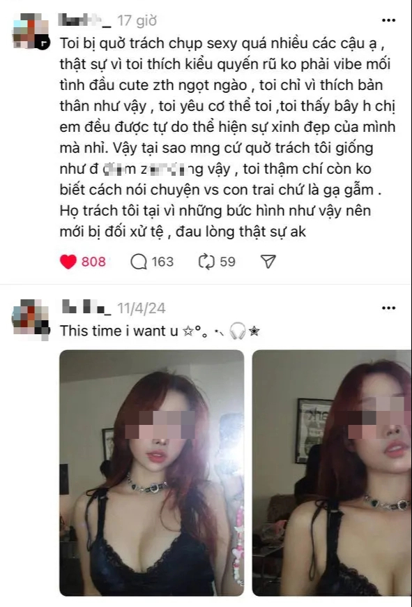 Bị gắn mác gạ gẫm, gái xinh đam mê chụp ảnh hở ấm ức than phiền - Ảnh 2. Bị gắn mác gạ gẫm, gái xinh đam mê chụp ảnh hở ấm ức than phiền - Ảnh 2.