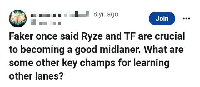 Faker từng cho rằng Ryze và TF là 2 tướng để luyện thành Đường Giữa giỏi Faker từng cho rằng Ryze và TF là 2 tướng để luyện thành Đường Giữa giỏi