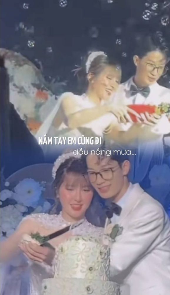 Ngân Sát Thủ xinh đẹp trong ngày lên xe hoa, cùng chồng kém 9 tuổi song ca ngọt ngào- Ảnh 4. Ngân Sát Thủ xinh đẹp trong ngày lên xe hoa, cùng chồng kém 9 tuổi song ca ngọt ngào- Ảnh 4.