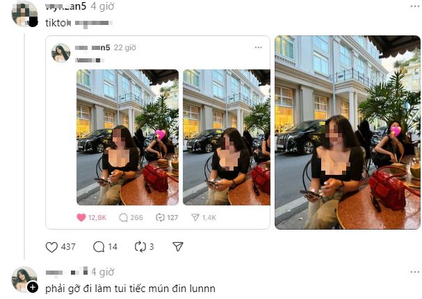 Diện áo khoét sâu, nữ TikToker nhận kết đắng, vẫn