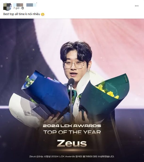 Đã có fan gọi Zeus là Đã có fan gọi Zeus là