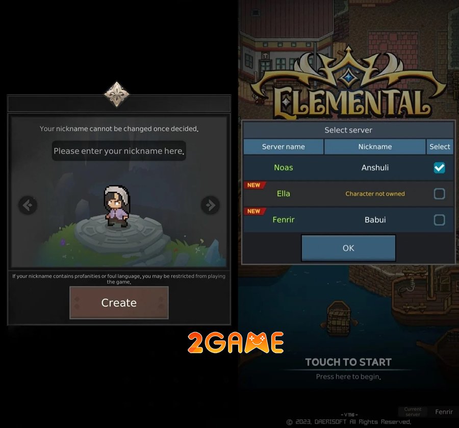 Nên chọn class nhân vật nào để phù hợp với meta game Elemental: 2D MMORPG elemental 2d mmorpg warrior class 3