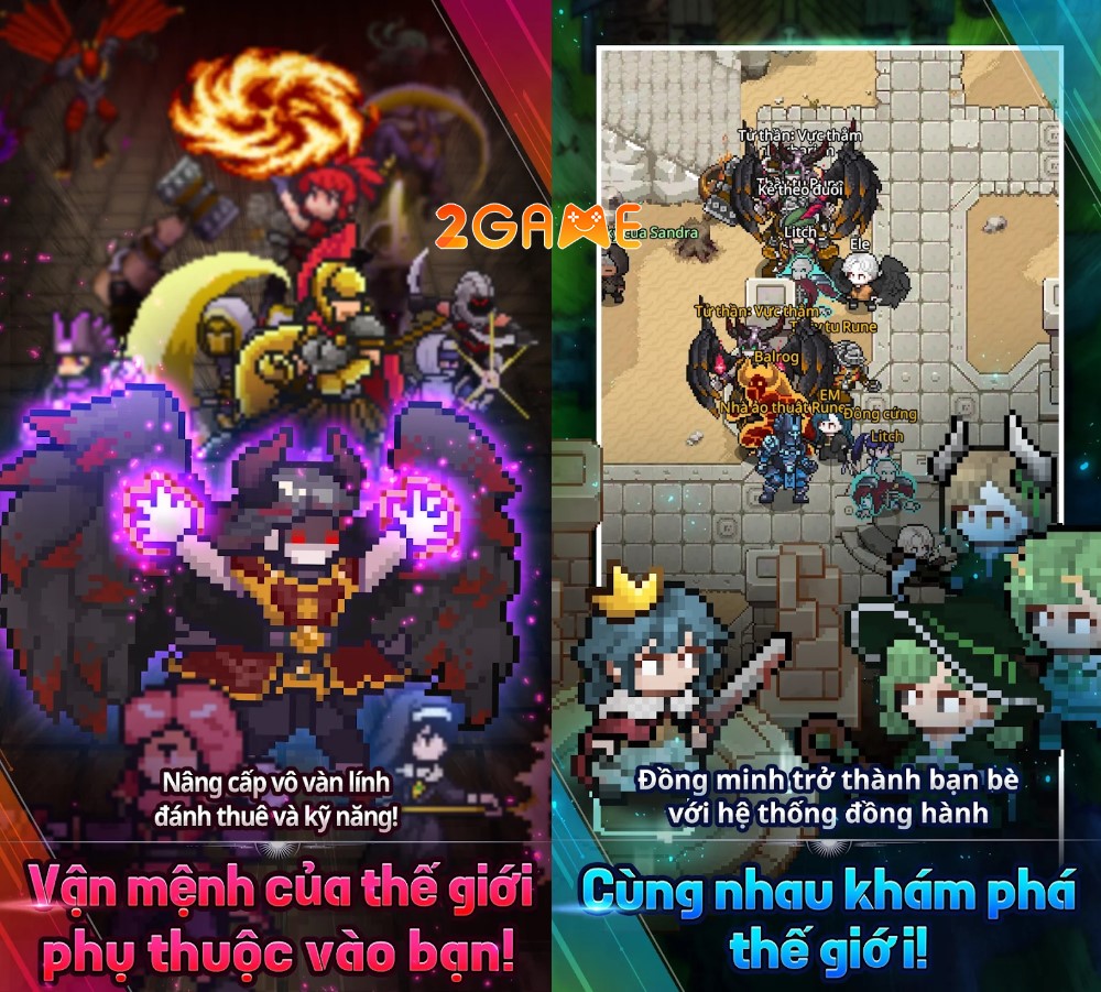 elemental-mmorpg-2d-2-1 Elemental: 2D MMORPG – Game pixel có đông đảo game thủ Việt Nam trải nghiệm elemental mmorpg 2d 2 1