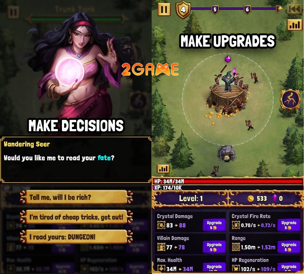 Evil Tower: Roguelike Defense – Game thủ thành roguelike độc đáo evil tower roguelike defense 3