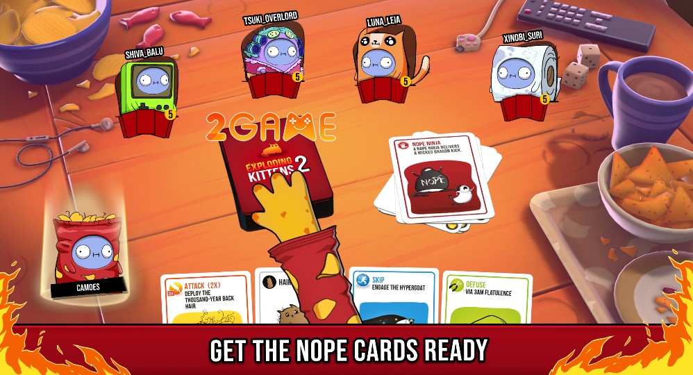 exploding-kittens-2-1 Exploding Kittens 2 – Mèo Nổ trở lại và lợi hại hơn xưa trong phiên bản mới exploding kittens 2 1
