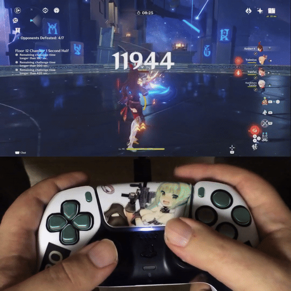 Game thủ Genshin Impact bá đạo, dùng nhân vật "bỏ đi" solo La Hoàn Thâm Cảnh, bug bắn như súng máy - Ảnh 2. Game thủ Genshin Impact bá đạo, dùng nhân vật "bỏ đi" solo La Hoàn Thâm Cảnh, bug bắn như súng máy - Ảnh 2.