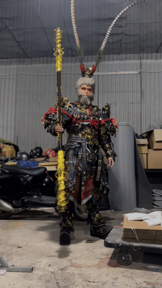 Game thủ Black Myth: Wukong tự làm bộ giáp Ngộ Không trị giá trăm triệu, giống đến