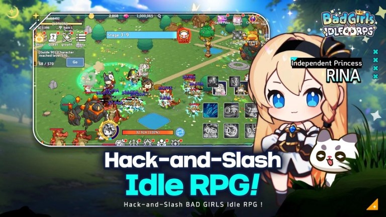Bad Girls IDLE RPG: Game nhập vai hành động nhàn rỗi với dàn nhân vật nữ cực kỳ cá tính ezvkdns