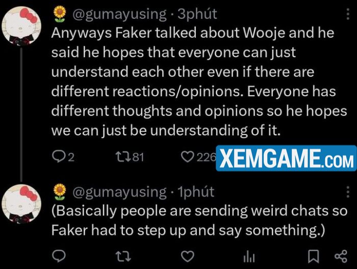 Faker lần đầu lên tiếng về drama Zeus trước loạt phản ứng từ fan faker len tieng zeus 1