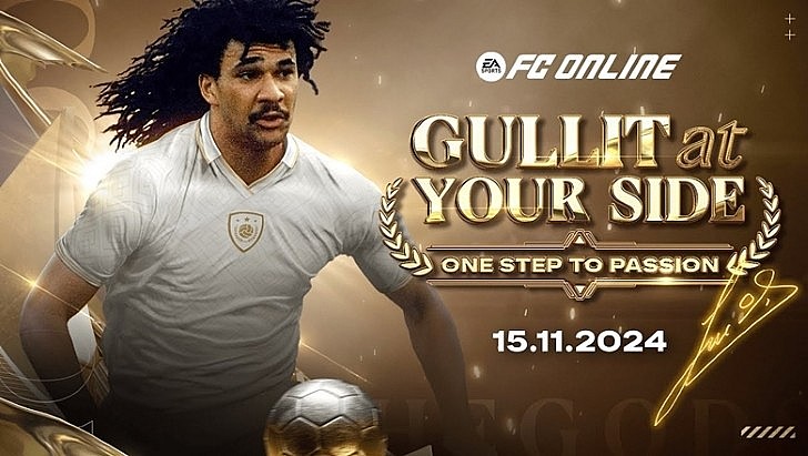 FC Online gửi lời mời huyền thoại Ruud Gullit đến Việt Nam FC Online gửi lời mời huyền thoại Ruud Gullit đến Việt Nam