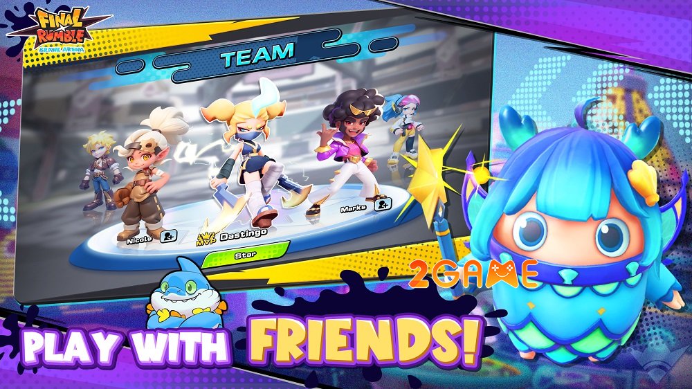 Final Rumble – Thế giới giải trí thú vị với nhiều game co-op kịch tính finalrumble 1