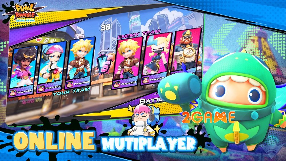 Final Rumble – Thế giới giải trí thú vị với nhiều game co-op kịch tính finalrumble 2