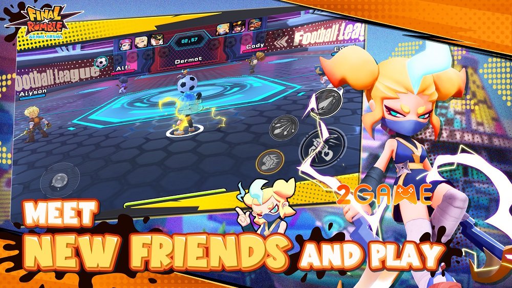 Final Rumble – Thế giới giải trí thú vị với nhiều game co-op kịch tính finalrumble 3