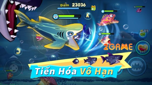 Top 7 game mobile sẽ đưa bạn về tuổi thơ dữ dội trong năm 2024 fish clash 1
