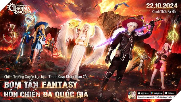 Forsaken World 2: Than Ma Dai Chien Chinh Thuc Ra Mat, Tang Hang Loat Uu Dai Cho Game Thu Tu Ngay 22/10 Forsaken World 2: Thần Ma Đại Chiến Chính Thức Ra Mắt, Tặng Hàng Loạt Ưu Đãi Cho Game Thủ Từ Ngày 22/10