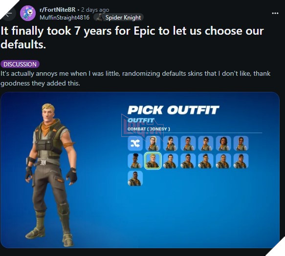 Game Thu Fortnite An Mung Vi Epic Games Dua Tro Lai Trang Phuc Mac Dinh Cho Jonesy 2 Fortnite