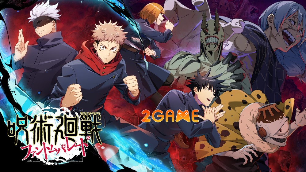 Không thể không kể đến siêu phẩm game mobile Jujutsu Kaisen Phantom Parade tại Nhật Bản