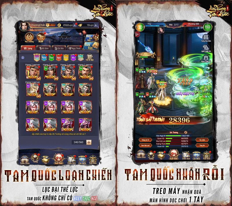 Tuyệt phẩm game thẻ tướng nhàn rỗi Lục Tung Tam Quốc - Vplay sắp được phát hành tại Việt Nam gamehubvn tuyet pham game the tuong nhan roi luc tung tam quoc sap phat hanh tai vn 3